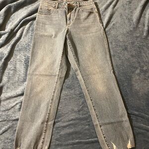 Express Women’s Gray Skinny Jeans